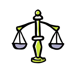 Symbol: Waage