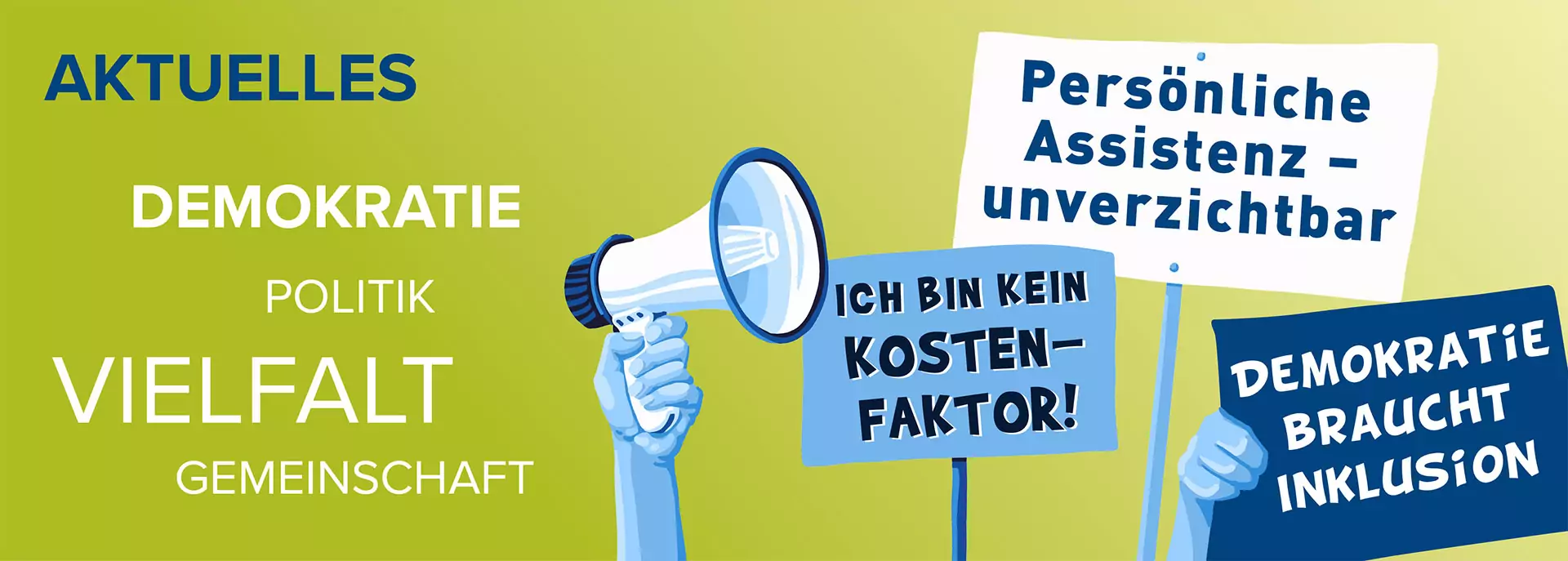 Aktuelles: Demokratie, Politik, Vielfalt, Gemeinschaft