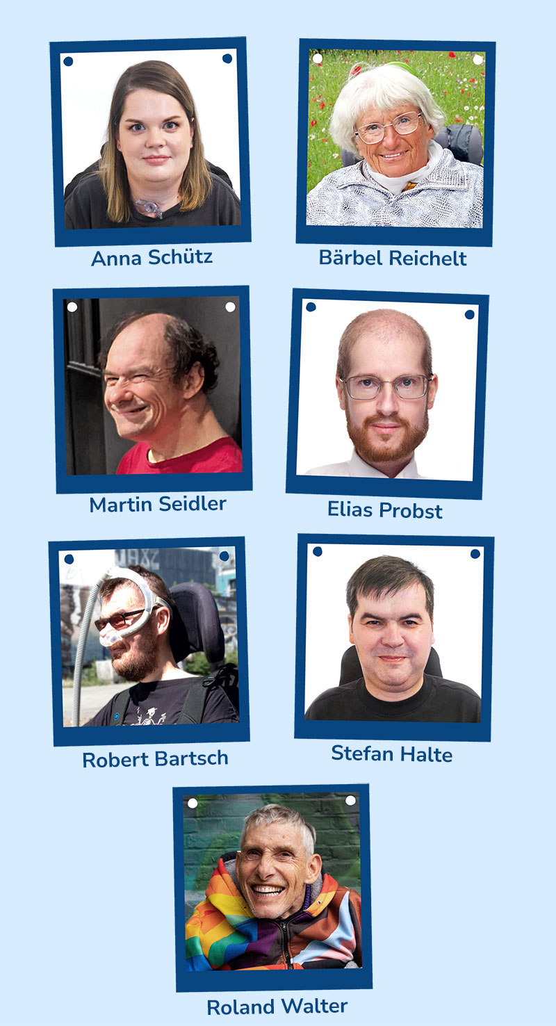 Gruppenbild Assistenznehmerinnenvertretung